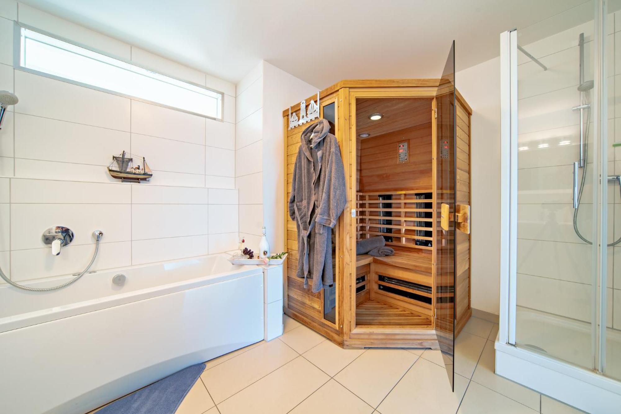 3-Zi-Fewo Brigantine 33 By Seeblick Ferien Oro, Wasserblick,Sauna オルペニッツ エクステリア 写真